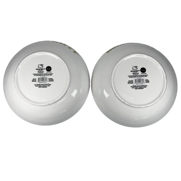 Set of 2~HELLO KITTY®️ Rainbow 9” Ceramic Pasta Spaghetti Salad Bowl~NEW - Picture 3 of 7